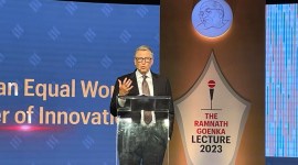 Bill Gates Ramnath Goenka lecture