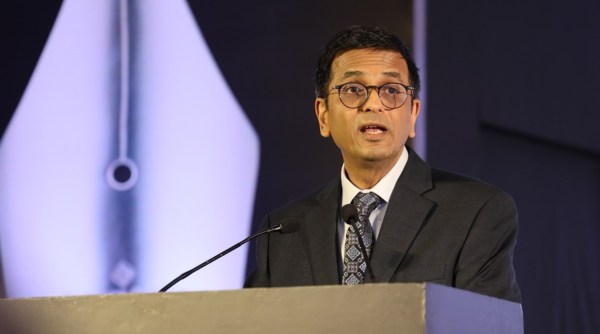 CJI, DY Chandrachud, justice dy chandrachud, Ramnath Goenka Excellence in Journalism awards, Indian Express, India news, current affairs