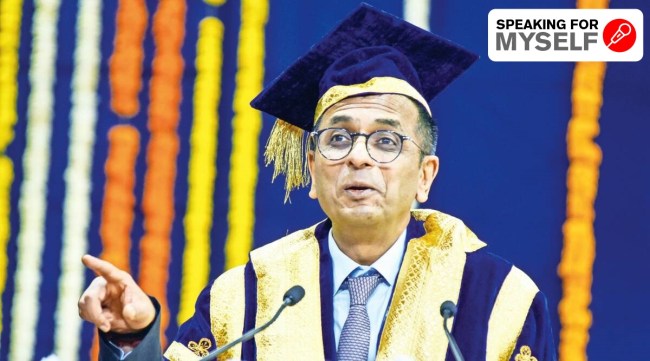 Chief Justice of India Justice DY Chandrachud made the remarks while speaking at NALSAR University of Law, in Hyderabad. (Photo: PTI)