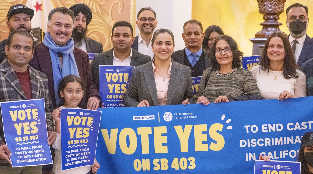 California Lawmakers Vote To Become First State To Ban Caste Based