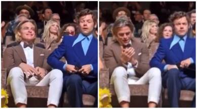 Actors Chris Pine and Harry Styles