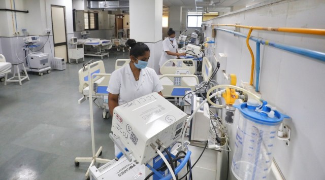 Covid-19, Covid-19 cases in India, Gujarat Covid case, Gujarat covid deaths, Covid deaths in India, Covid test positivity rate, Covid pandemic, Indian Express