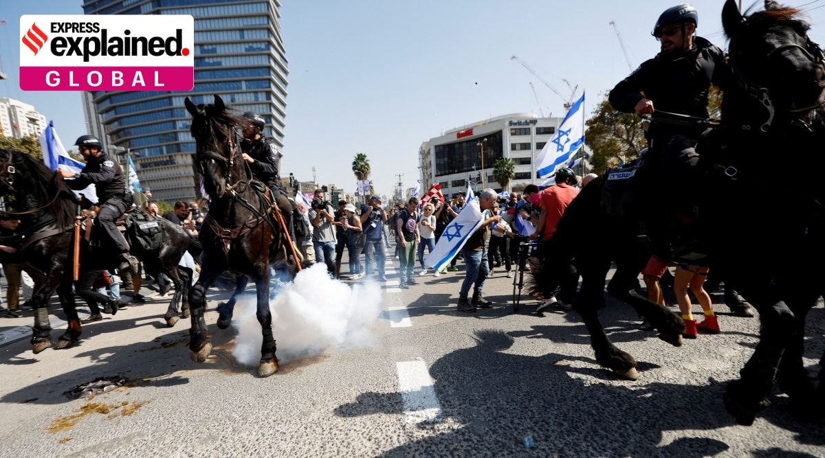 Israelis launch "day of disruption" as lawmakers vote on judicial overhaul