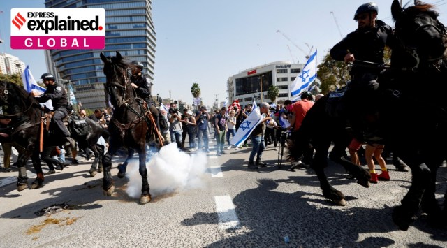 Israelis launch "day of disruption" as lawmakers vote on judicial overhaul
