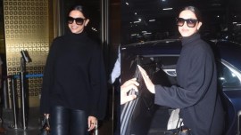 Deepika Padukone returns from Oscars