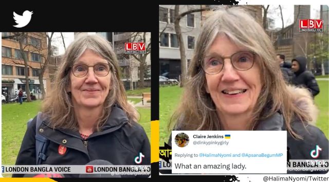 Elderly British doctor stuns netizens with her fluent Bengali