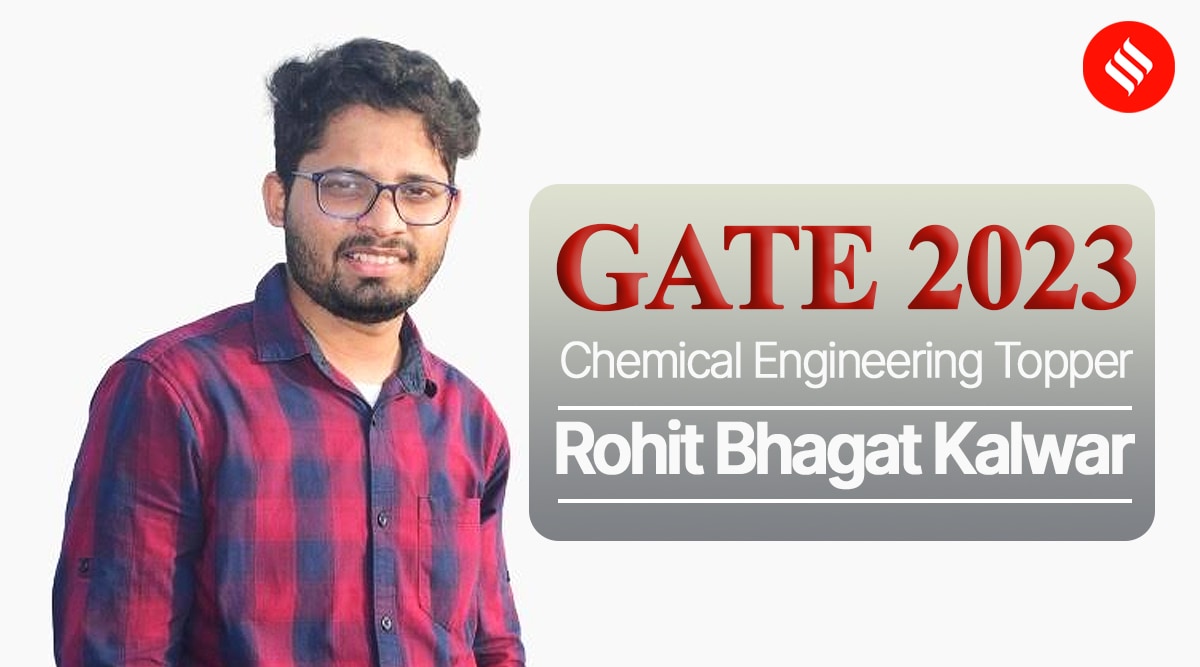 GATE 2023 chemical engineering topper