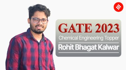 Confident of cracking GATE 2023, chemical engineering topper quit 