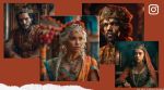 GOT characters in Indian costume