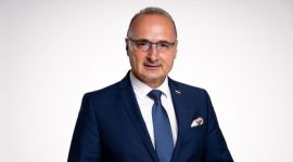 Croatia's Gordan Grlic Radman visits DCAC