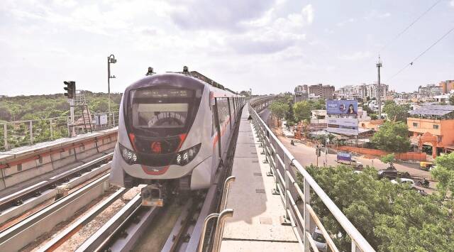 Ahmedabad Metro, Indian Premier League, Chennai Super Kings, Gujarat Titans, Ahmedabad news, Gujarat, Indian Express, Current affairs