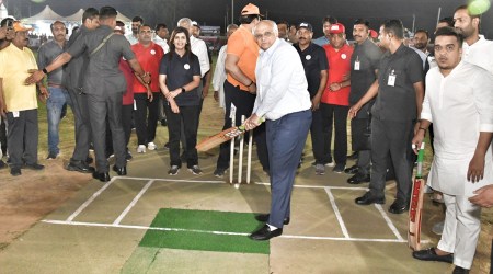 Gujarat MLAs play cricket for unity; Cong opts out, AAP ‘not included’