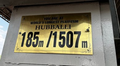 Hubballi longest railway platform in the world