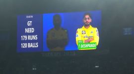 IPL 2023: Ambati Rayadu contributed 12 runs to CSK's total of 178 before Tushar Deshpande was brought on in his place as an Impact Player