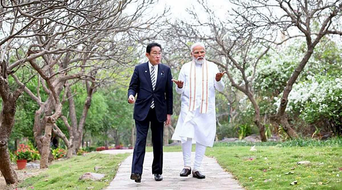 راجا موهان يكتب: زيارة رئيس الوزراء الياباني كيشيدا إلى الهند ، ورحلة الرئيس الصيني شي إلى موسكو ، وإعادة تنظيم القوى العظمى والسياسات الإقليمية