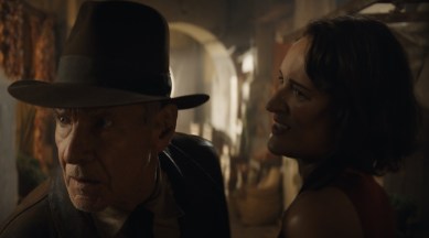 Harrison Ford and Phoebe Waller-Bridge