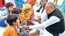 Bhiwani victims, Bhiwani deaths, Ashok Gehlot, Ashok Gehlot government, Rajasthan CM Ashok Gehlot, Bharatpur, Indian Express, India news, current affairs