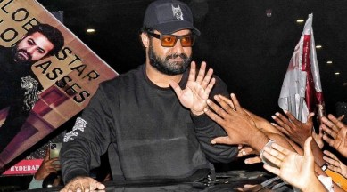 Jr NTR- Hyderabad airort- RRR- Oscars 2023