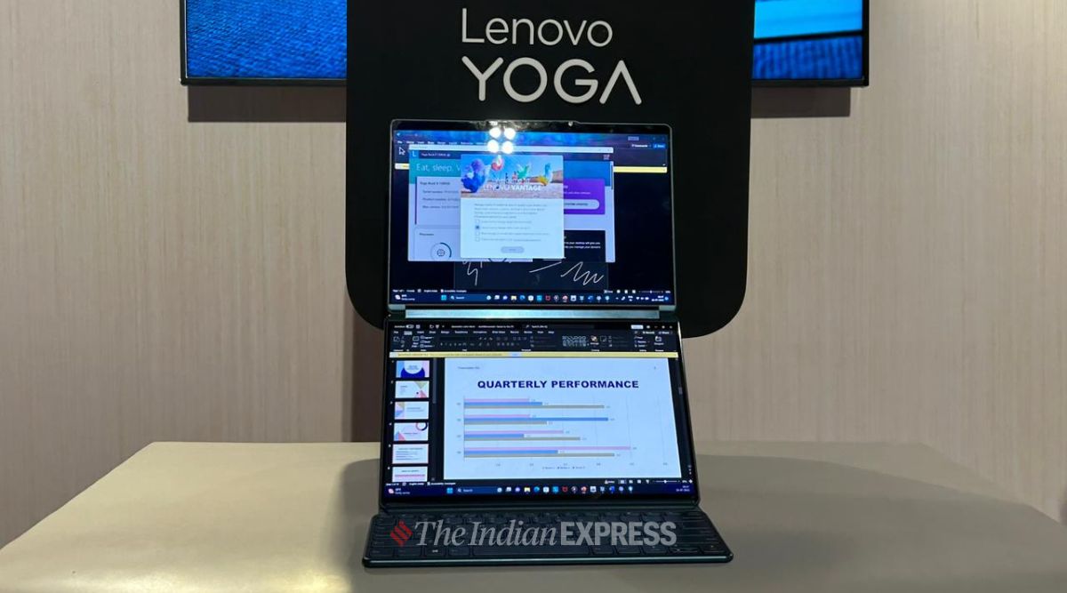 Lenovo Yoga Book 9i Has Two 13-inch OLED Screens
