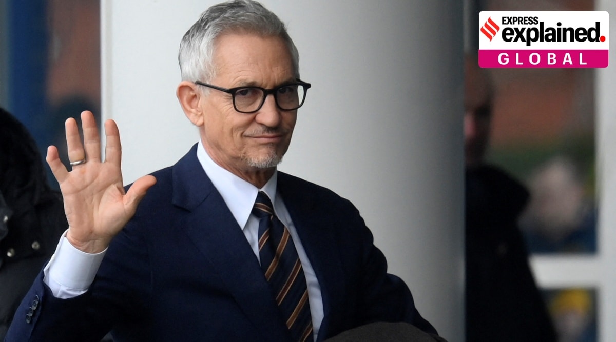 Gary Lineker, BBC, Who is Gary Lineker, Gary Lineker suspension, Gary Lineker tweet, Gary Lineker reinstated, Gary Lineker show, Gary Lineker match of the day, BBC match of the day, Indian Express