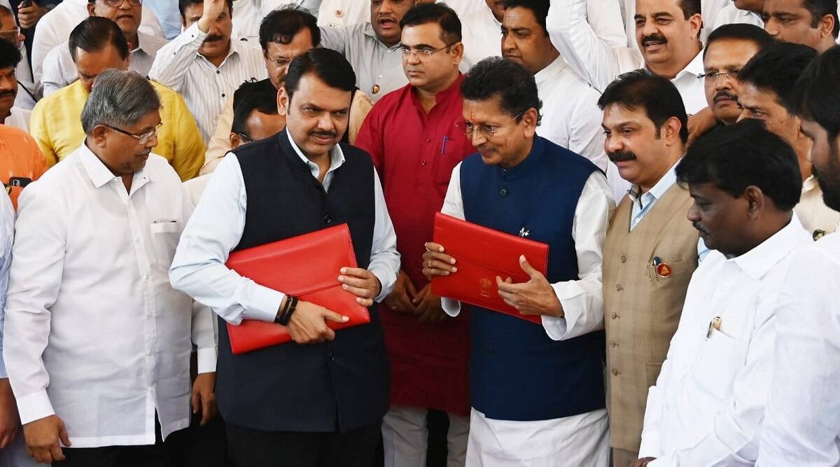 Deputy Chief Minister Devendra Fadnavis while presenting the state budget 2023-24 Thursday said, "We have provided Rs 1,500 crore for the GNIP. It will be completed in the year 2024." (Express file photo by Deepak Joshi)