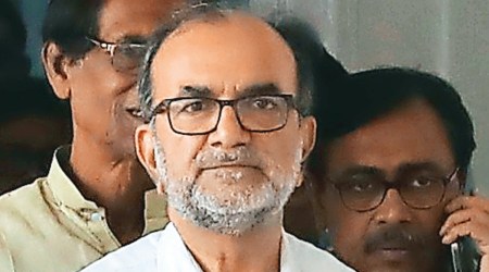 Bikash Ranjan Bhattacharya house attack