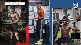 Meet Suraj Gaywal triple amputee bodybuilder