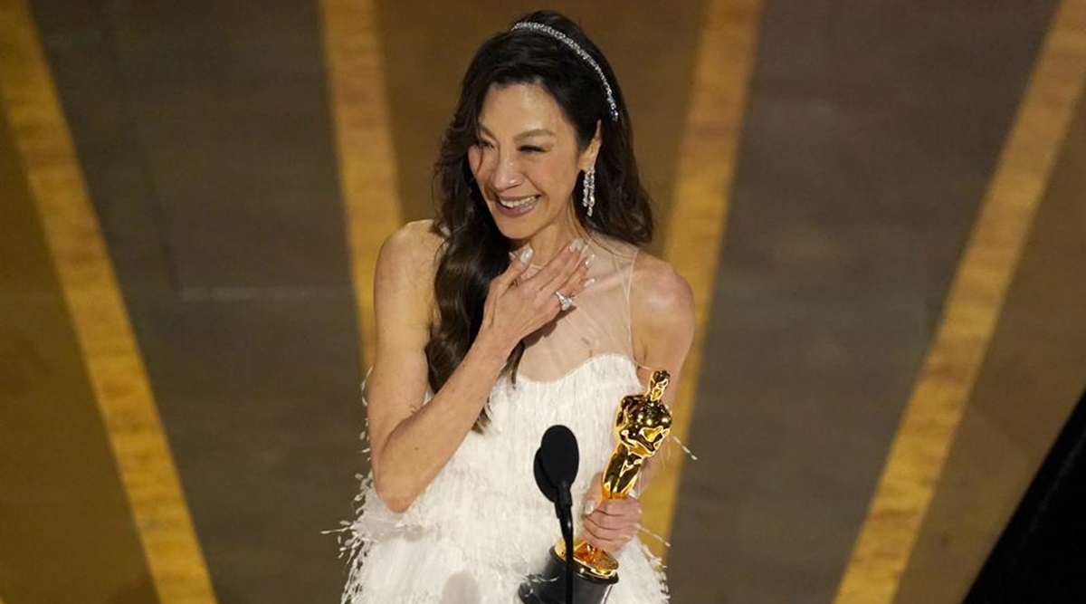 Michelle Yeoh wins best actress award, makes Oscar history. Watch her winning speech