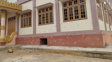shooting at myanmar monastery