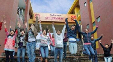 NIIT University scholarships for college students