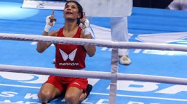 Nikhat Zareen overcame the challenge of two-time Asian champion Nguyen Thi Tam from Vietnam by a unanimous 5-0 margin to repeat her feat from the last edition of the Boxing World Championships.