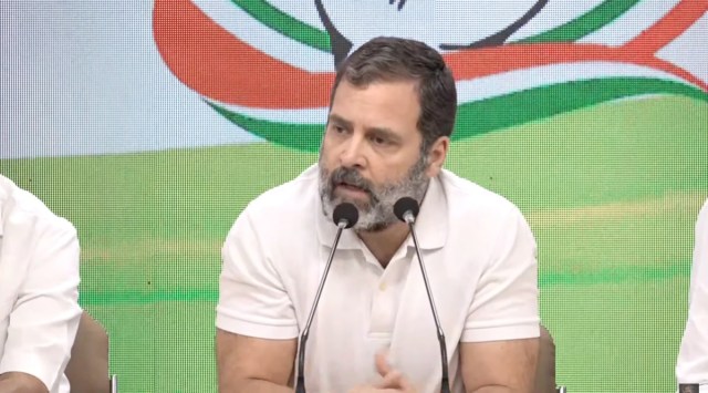 rahul gandhi congress presser