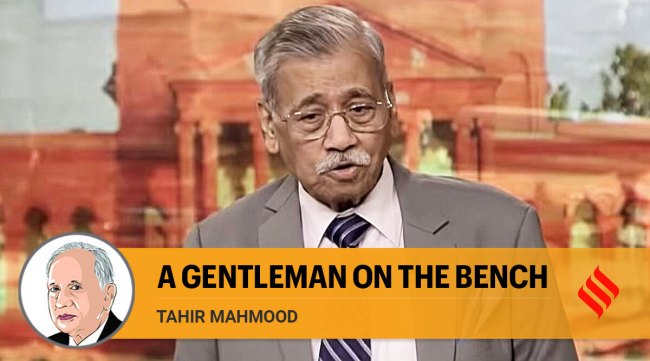 In 1976, Aziz Mushabber Ahmadi was appointed a judge of the Gujarat High Court and was elevated to the Supreme Court in December 1988. (Credits: YouTube/Sansad TV)
