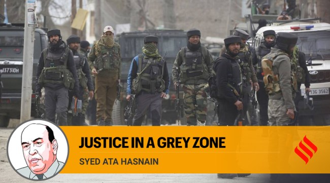 What the Army has repeatedly proved is that it does not fail to investigate genuine allegations but without adequate evidence, no such case goes to the prosecution stage. (Express Photo: Shuaib Masoodi/FIle)