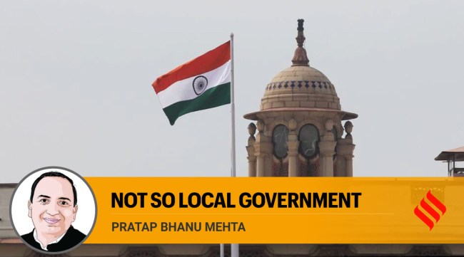Indian democracy since Independence never really had a commitment to decentralisation, writes Pratap Bhanu Mehta. (Express Archives)
