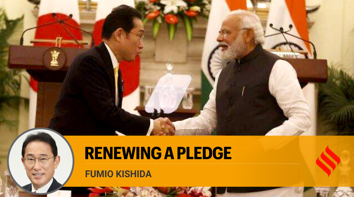 Japan’s PM Fumio Kishida writes: Japan and India renewing a pledge ...