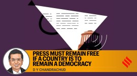 cji dy chandrachud press freedom democracy india