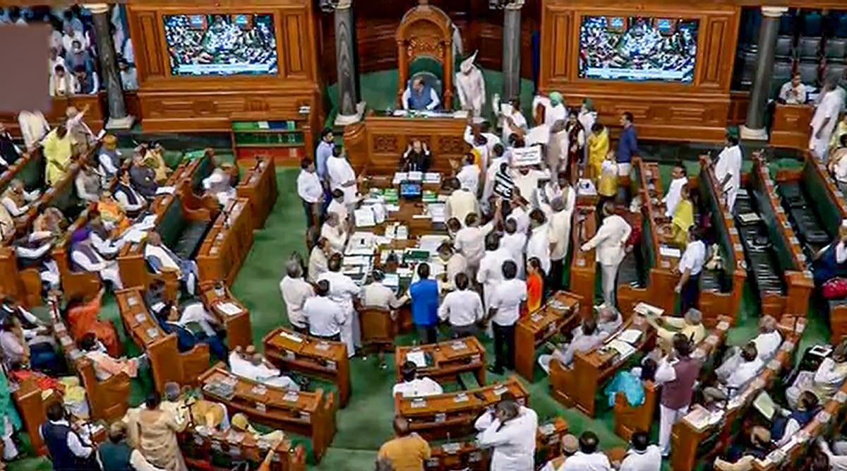 Logjam continues in Lok Sabha as Oppn and BJP spar over Rahul Gandhi