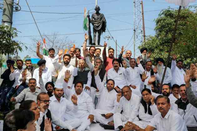 Congress satyagraha, rahul gandhi, rahul gandhi disqualification,