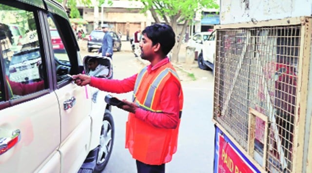 Chandigarh parking scam, Chandigarh Police, running of shell companies, Indian express, indian express news