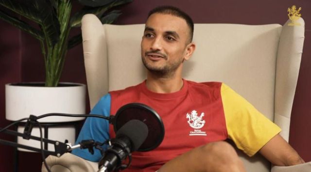 Harshal Patel talking on the RCB Podcast.