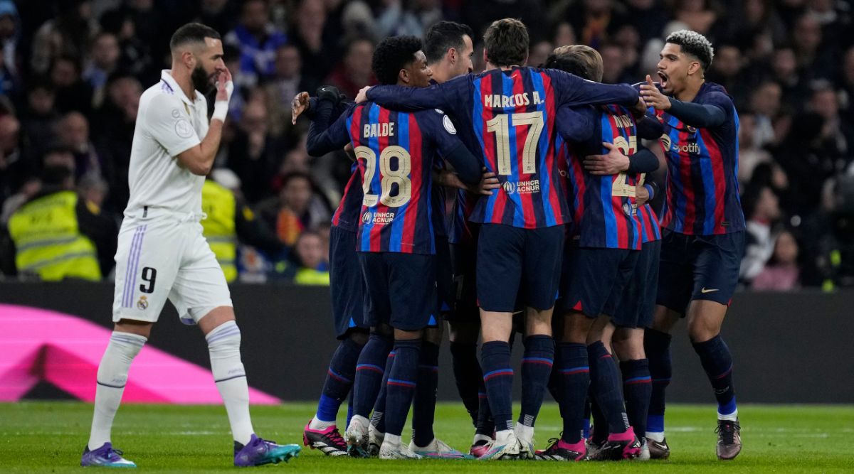 Real Madrid vs Barcelona Eder own goal hands Barca first leg victory | Sports News,The Indian