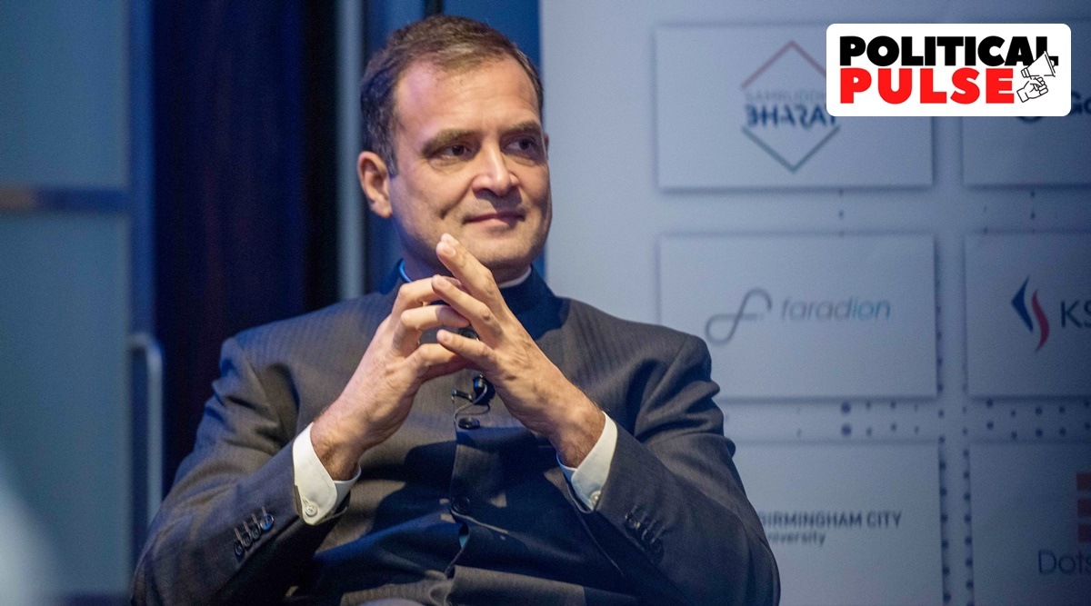 Congress leader Rahul Gandhi appeared on Wednesday looking sharp in a suit ahead of his lecture at his alma mater Cambridge University. (Twitter/@CambridgeJBS)