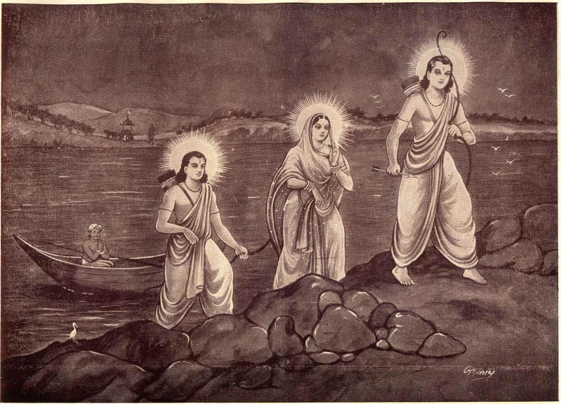 Ram, Sita and Lakshman
