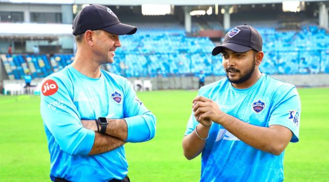 Ricky Ponting and Prithvi Shaw