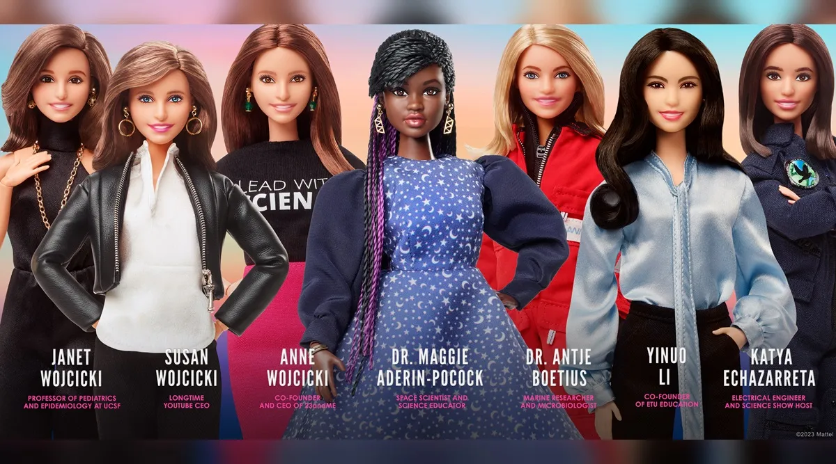 Barbie honours seven women in STEM with role model dolls made in ...