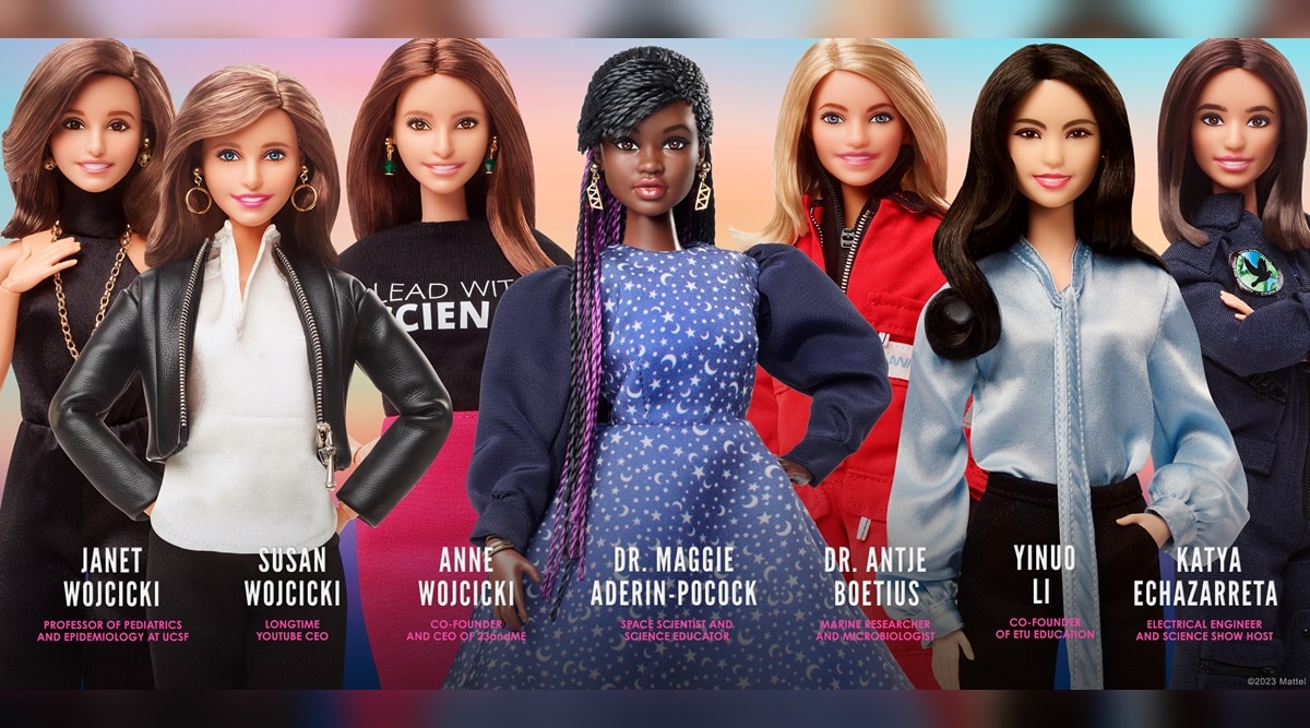 Barbie honours seven women in STEM with role model dolls made in