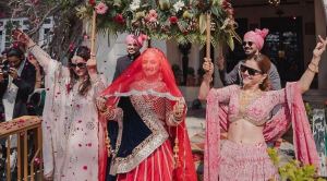 Rubina Dilaik’s sister Jyotika Dilaik’s wedding album; Abhinav Shukla steps in as brother of the bride