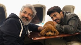 SS Rajamouli and Ram Charan