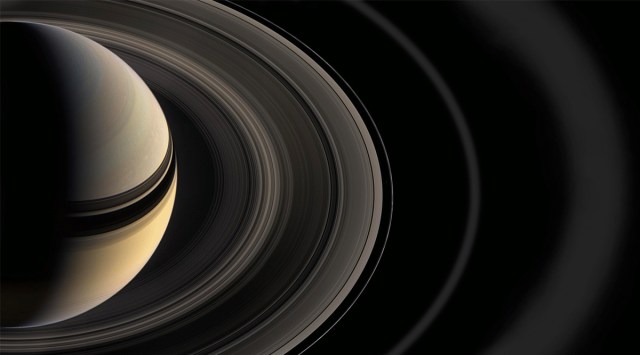 Bits of Saturn’s rings could be falling into the planet and heating it ...